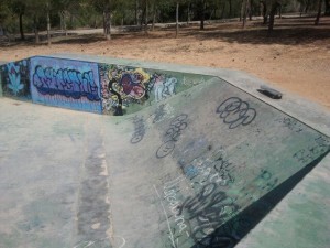 Plano inclinado Skatepark de Buñol