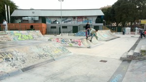 VIsta general Skatepark Murcia 